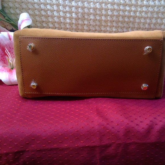 TMRW Studio Antonio Suede/Leather Bag - Picture 6 of 8